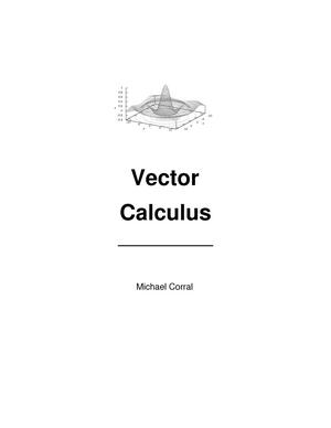 Vector Calculus