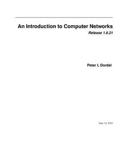 An Introduction to Computer Networks