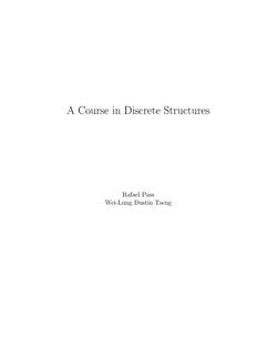 A Course in Discrete Structures