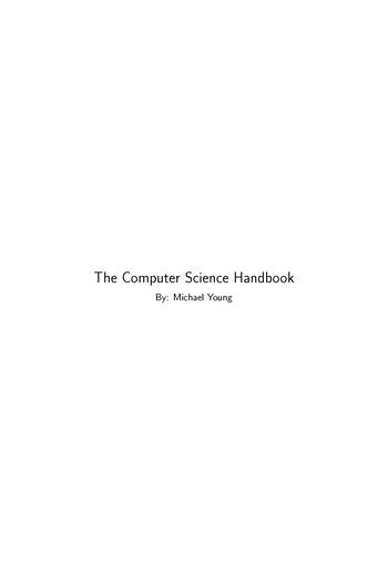 The Computer Science Handbook